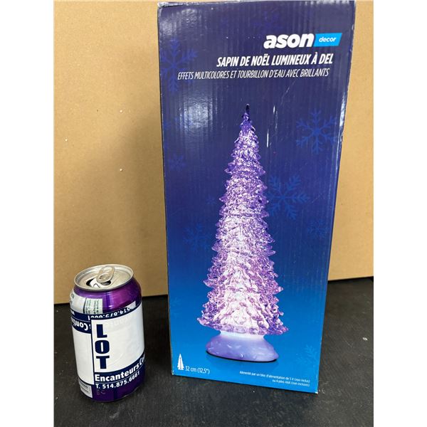 LED LIGHTED CHRISTMAS TREE, ASON DECOR