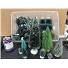 Image 1 : LOT OF ASSORTED CHRISTMAS TREES
