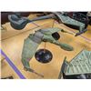 Image 2 : LOT: 4 KLINGON BATTLE CRUISER MODELS (AS IS)