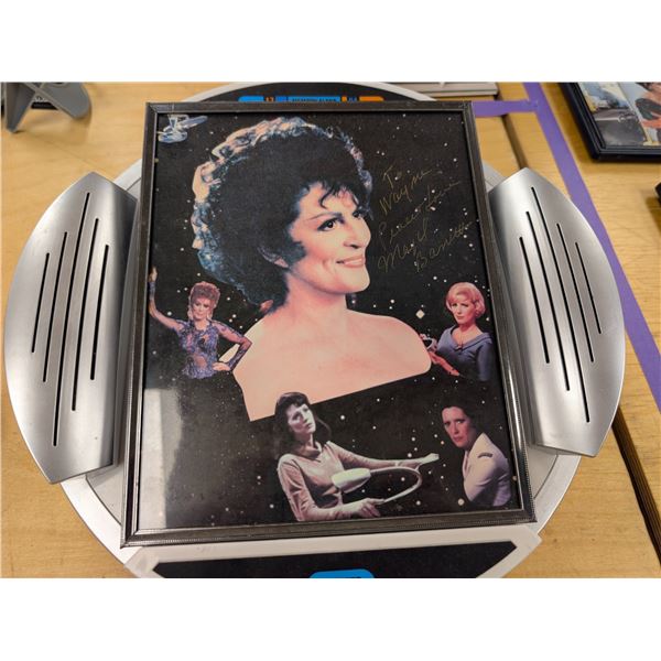 AUTOGRAPHED HEADSHOT MAJEL BARRETT RODDENBERRY, 1st LADY OF STAR TREK