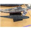 Image 1 : LOT: 2 MODEL BATTLESHIPS (AS IS)