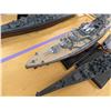 Image 2 : LOT: 2 MODEL BATTLESHIPS (AS IS)