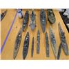 Image 1 : LOT: 12 MODEL BATTLESHIPS (AS IS)