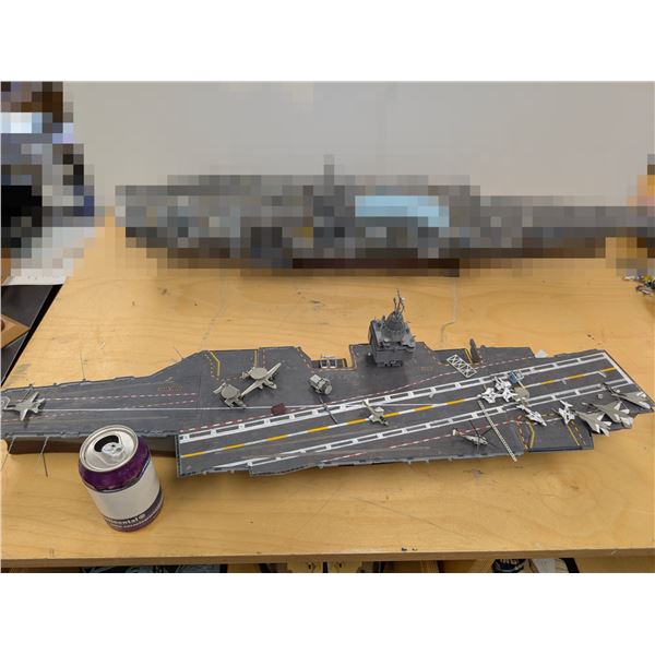MODEL AIRCRAFT CARRIER (AS IS)