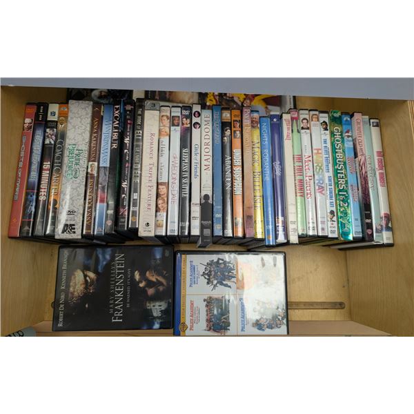 LOT: 34 DVDS ASSORTED