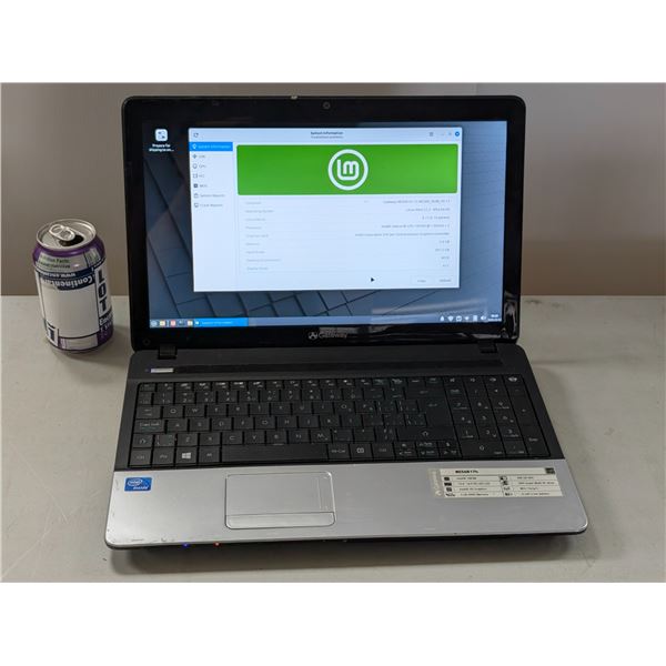 LAPTOP: GATEWAY NE56R14H 15.6" CELERON 1005M