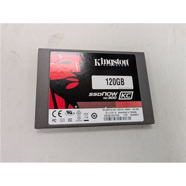 120G 2.5" SATA 3 SSD KINGSTON KC300