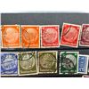 Image 3 : ANTIQUE HISTORICAL GERMAN POSTAGE STAMPS FROM THE "DEUTSCHES REICH" ERA