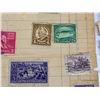Image 11 : ANTIQUE UNITED STATES POSTAGE STAMPS: "POSTAGE DUE" AND AIRMAIL STAMPS ON VINTAGE PAPER