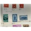 Image 4 : ANTIQUE UNITED STATES POSTAGE STAMPS: "POSTAGE DUE" AND AIRMAIL STAMPS ON VINTAGE PAPER