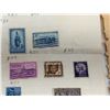 Image 5 : ANTIQUE UNITED STATES POSTAGE STAMPS: "POSTAGE DUE" AND AIRMAIL STAMPS ON VINTAGE PAPER