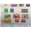 Image 6 : ANTIQUE UNITED STATES POSTAGE STAMPS: "POSTAGE DUE" AND AIRMAIL STAMPS ON VINTAGE PAPER