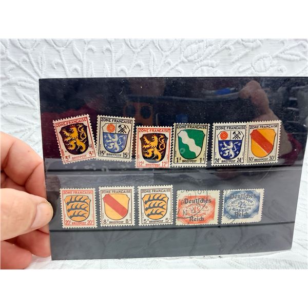 GERMAN STAMPS ISSUED IN THE FRENCH OCCUPATION ZONE AFTER WORLD WAR II