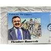 Image 34 : VINTAGE THEODORE ROOSEVELT FIRST DAY OF ISSUE STAMPS AND ENVELOPES