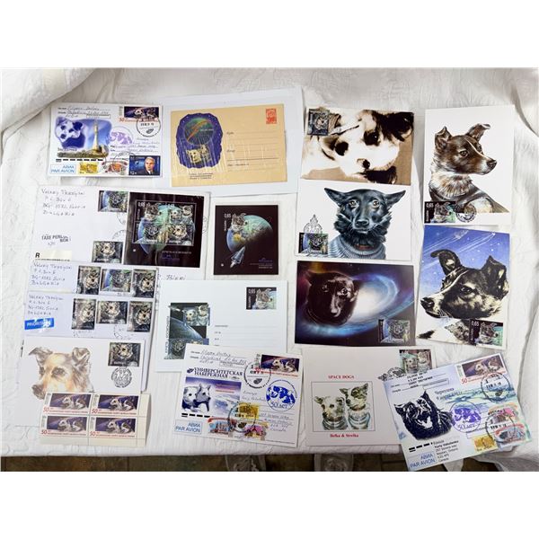 COLLECTION OF SPACE EXPLORATION STAMPS (INTERNAL REFERENCE: I)