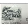Image 9 : FIRST DAY OF ISSUE STATE BIRDS AND FLOWERS OF THE UNITED STATES SERIES: NEW ENGLAND STATES (INTERNAL