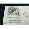 Image 2 : FIRST DAY OF ISSUE STATE BIRDS AND FLOWERS OF THE UNITED STATES SERIES: SOUTH CENTRAL STATES (INTERN