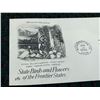 Image 8 : FIRST DAY OF ISSUE STATE BIRDS AND FLOWERS OF THE UNITED STATES SERIES: PACIFIC STATES AND FRONTIER 