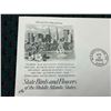 Image 2 : FIRST DAY OF ISSUE STATE BIRDS AND FLOWERS OF THE UNITED STATES SERIES: MIDDLE ATLANTIC STATES (INTE