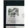 Image 2 : FIRST DAY OF ISSUE STATE BIRDS AND FLOWERS OF THE UNITED STATES SERIES: SOUTHEAST STATES (INTERNAL R
