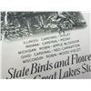 Image 3 : FIRST DAY OF ISSUE STATE BIRDS AND FLOWERS OF THE UNITED STATES SERIES: GREAT LAKES STATES (INTERNAL