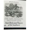 Image 2 : FIRST DAY OF ISSUE STATE BIRDS AND FLOWERS OF THE UNITED STATES SERIES: SOUTHWEST STATES (INTERNAL R