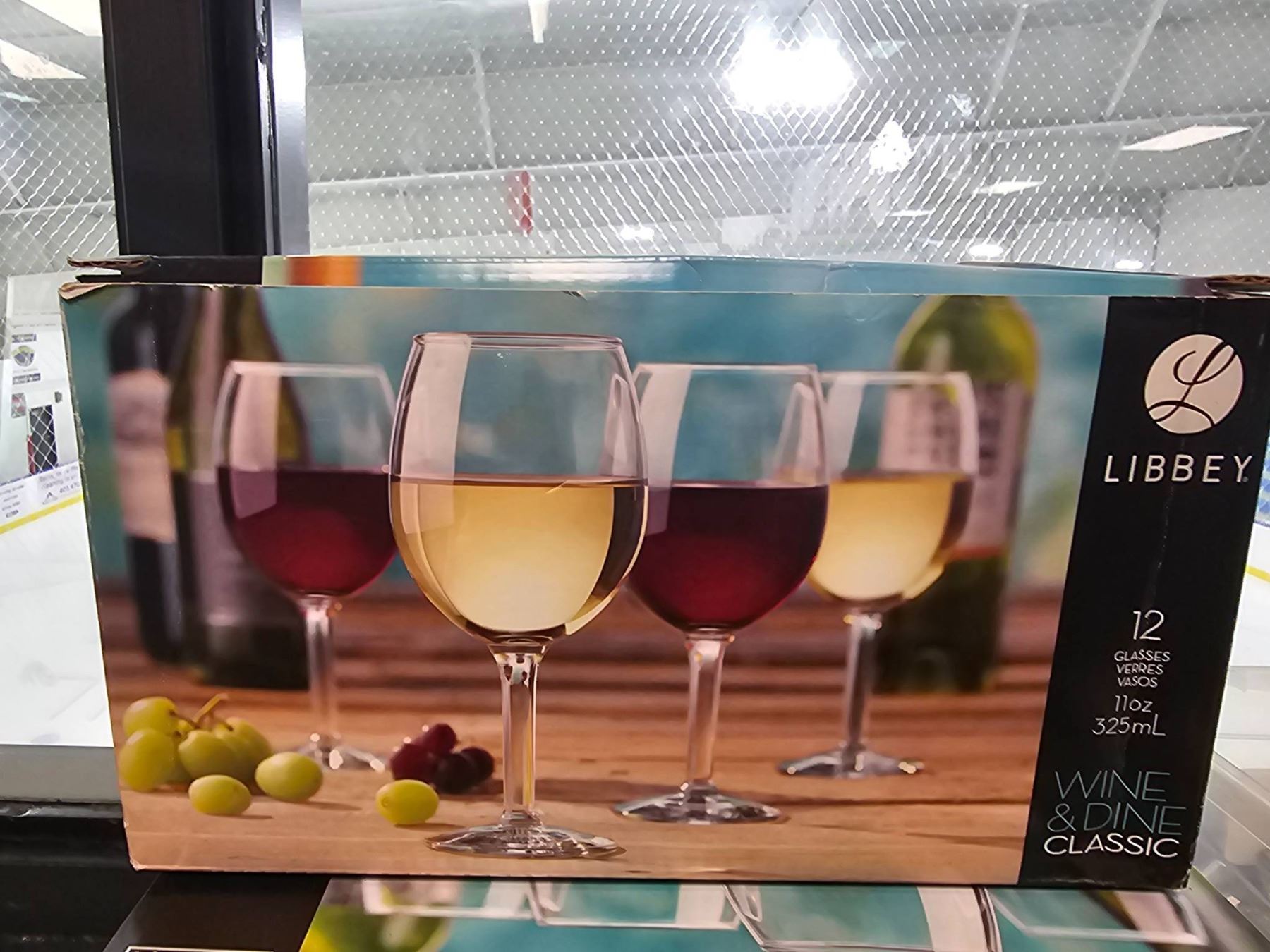 Libbey Wine & Dine Classic Set of 12 Glasses, 11 Oz Each