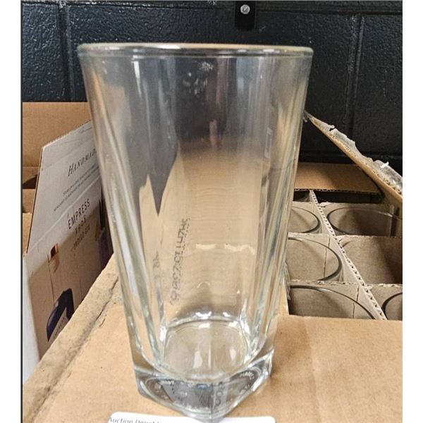 Libbey DuraTuff Inverness 12 oz Beverage Glasses, Model 15483, 3 Dozen