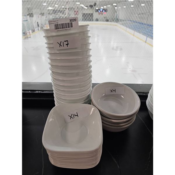 Lot of 35 Corelle Vitrelle Break & Chip Resistant Plates