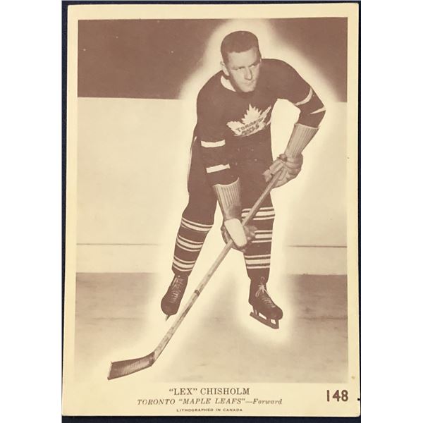 1940-41 O-PEE-CHEE NHL V301-2 - LEX CHISHOLM