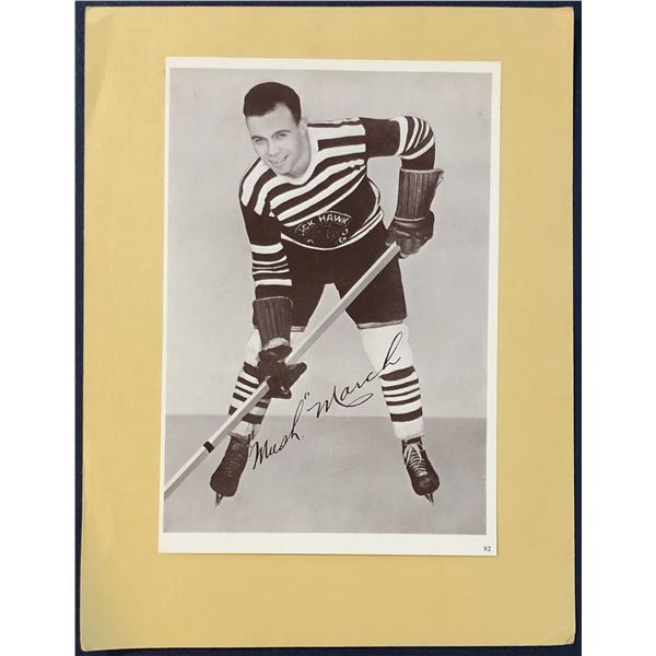 1935-36 CROWN BRAND NHL - MUSH MARCH