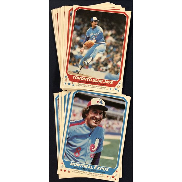 1982 O-PEE-CHEE BASEBALL INSERT POSTERS SET