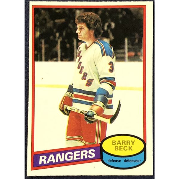 1980-81 O-PEE-CHEE BARRY BECK