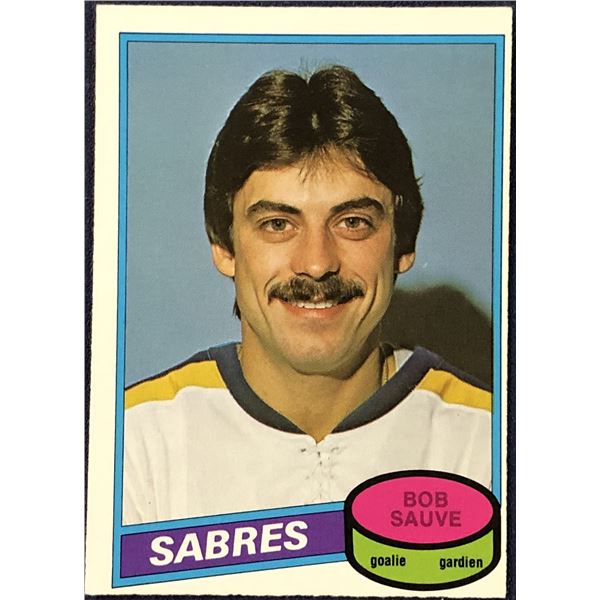 1980-81 O-PEE-CHEE BOB SAUVE