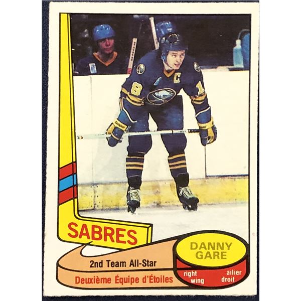 1980-81 O-PEE-CHEE DANNY GARE