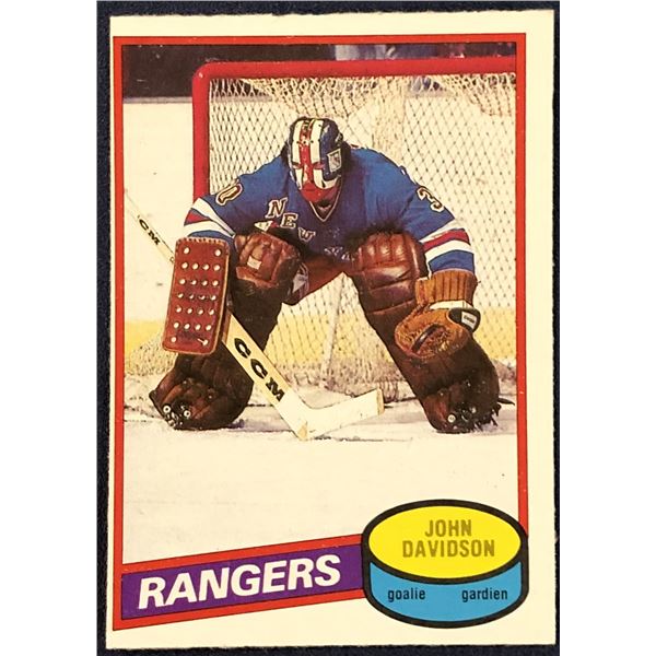 1980-81 O-PEE-CHEE JOHN DAVIDSON (HOF)