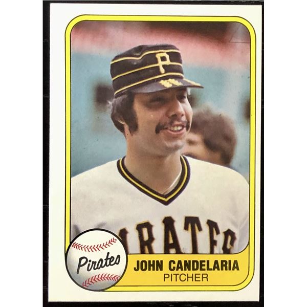 1981 FLEER JOHN CANDELARIA