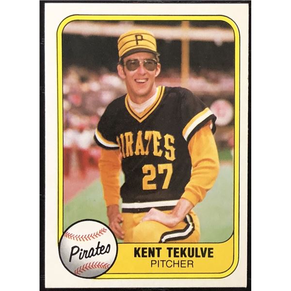 1981 FLEER KENT TEKULVE