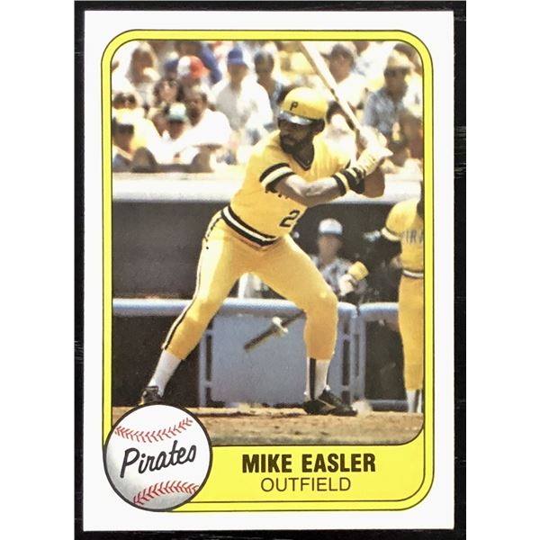 1981 FLEER MIKE EASLER