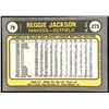 Image 2 : 1981 FLEER REGGIE JACKSON (HOF)