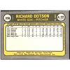 Image 2 : 1981 FLEER RICH DOTSON ROOKIE CARD