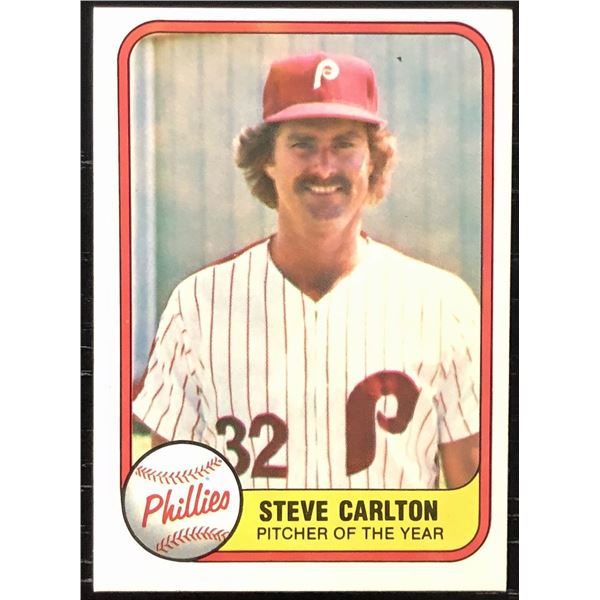 1981 FLEER STEVE CARLTON (HOF)