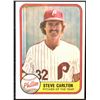 Image 1 : 1981 FLEER STEVE CARLTON (HOF)