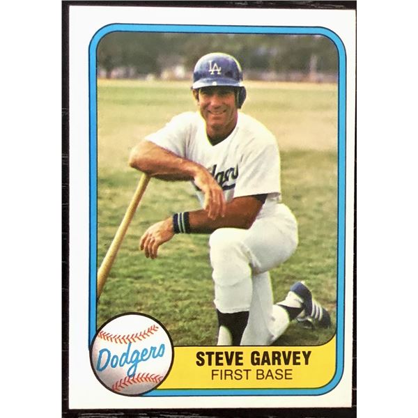 1981 FLEER STEVE GARVEY