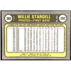 Image 2 : 1981 FLEER WILLIE STARGELL (HOF)
