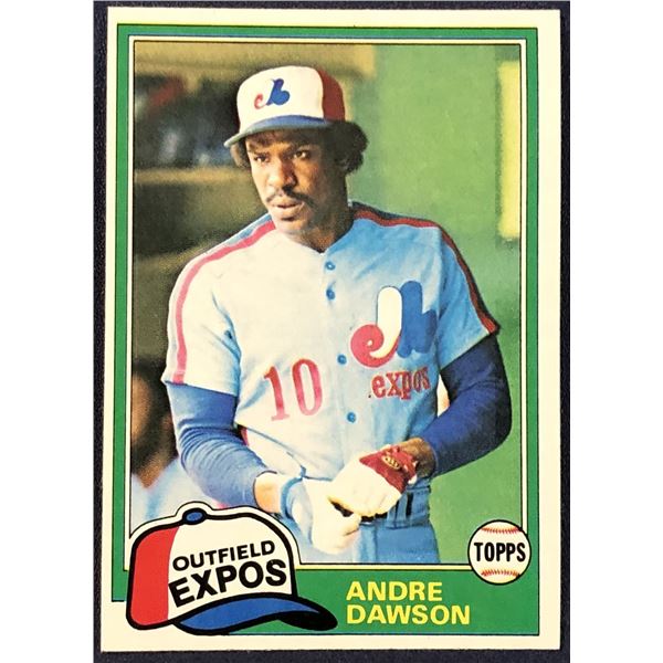 1981 TOPPS ANDRE DAWSON (HOF)