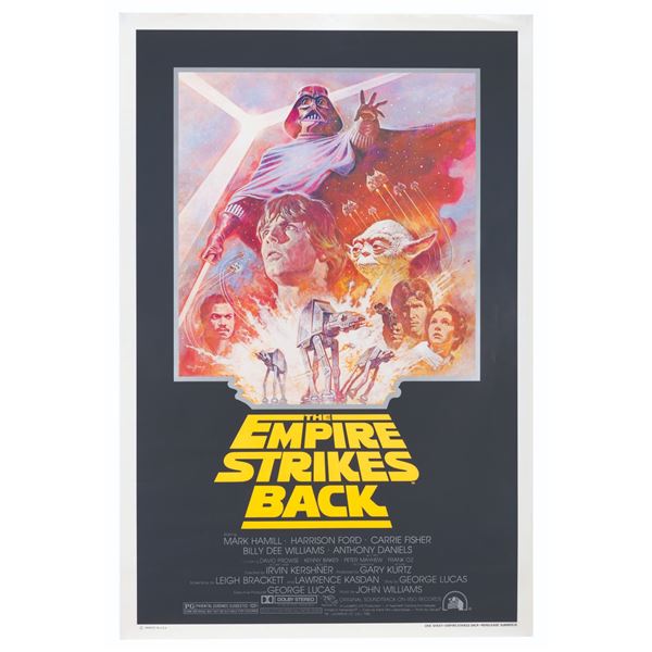 A"The Empire Strikes Back" Re-Release One-Sheet.