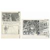 Image 2 : A Pair of "Batman" Storyboard Sheets.