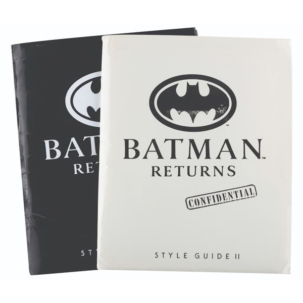A Pair of "Batman Returns" Style Guides.