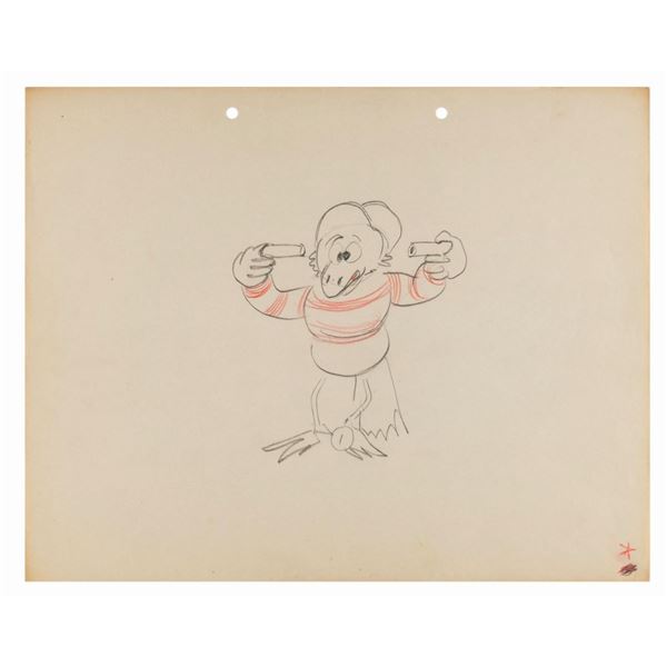 An "I'm a Big Shot Now" Model Drawing.